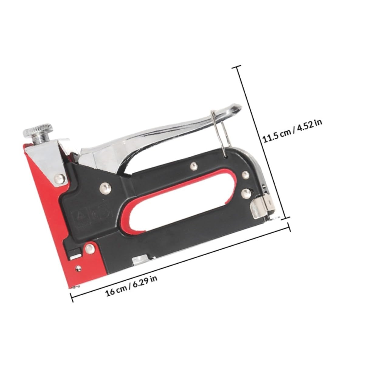 NUOBESTY Sparachiodi Pesante Meccanismo Regolabile a Molla e Manico Ergonomico Curvo in Metallo per Uso Multifunzione e Lavori di Fissaggio Resistenti