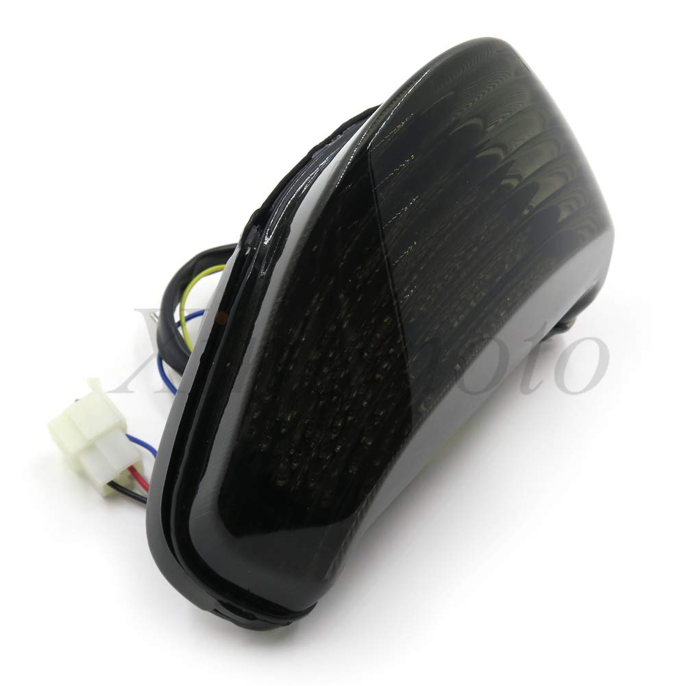 Tail Light Brake Light Turn Signals for 2000 2001 2002 2003 2004 2005 for Kawasaki Ninja ZX-12R ZX1200 Smoke