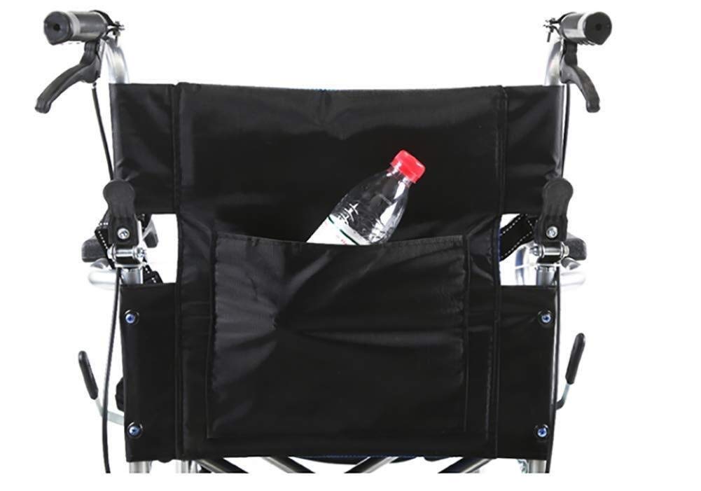 Silla de ruedas Scooter manual, plegable, ultraligero, carrito de viaje, silla de ruedas...