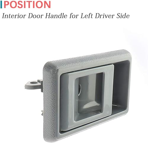 Miniatura 15 de IRONTEK 1 par de manijas de puerta interiores marrones para lado delantero/trasero izquierdo y derecho para Toyota 95-00 Tacoma/89-95 4Runner