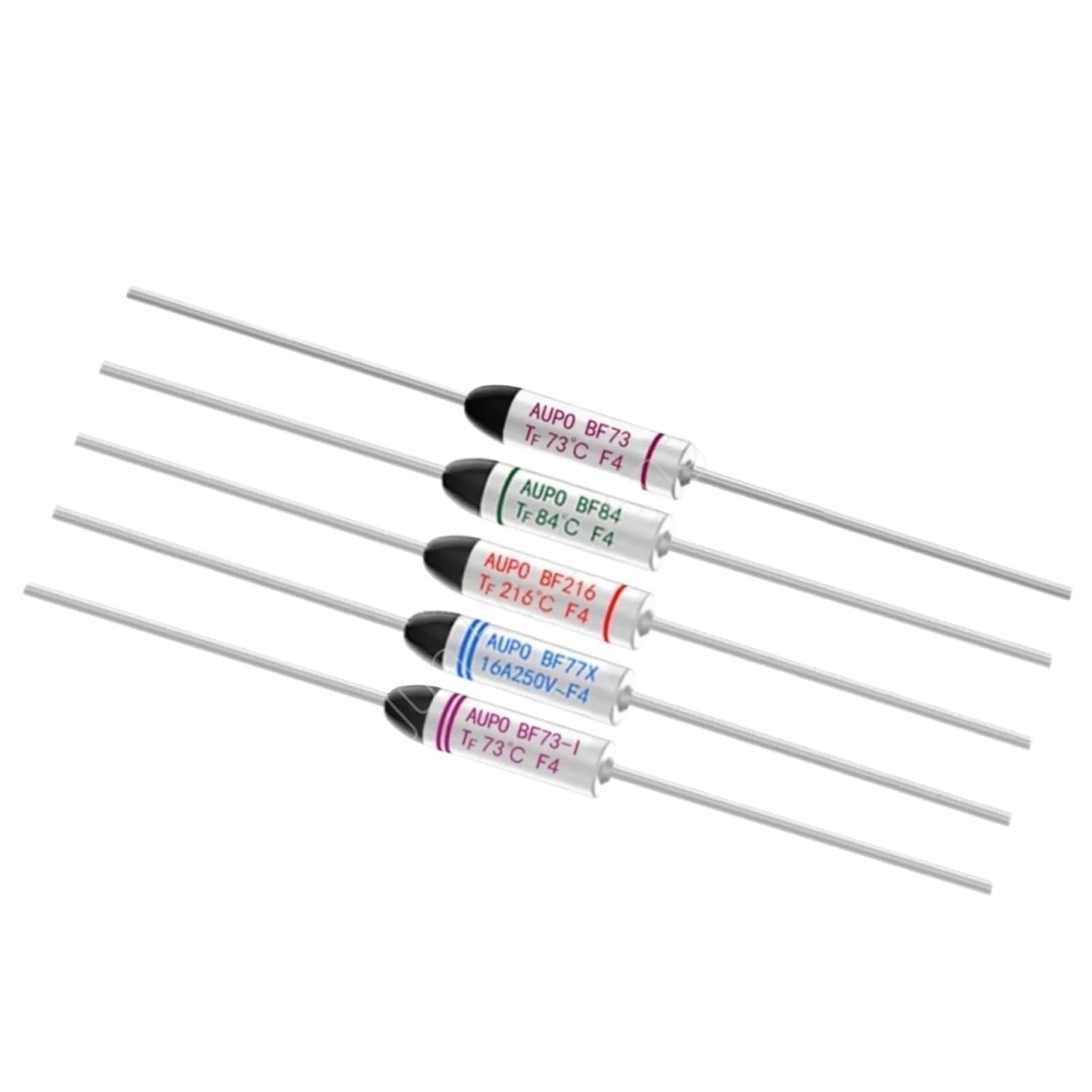 Thermal Fuse 16A 250V Temperature Cutoff TF 73C-240C 10Pcs(99C BF99X 16A 250V)