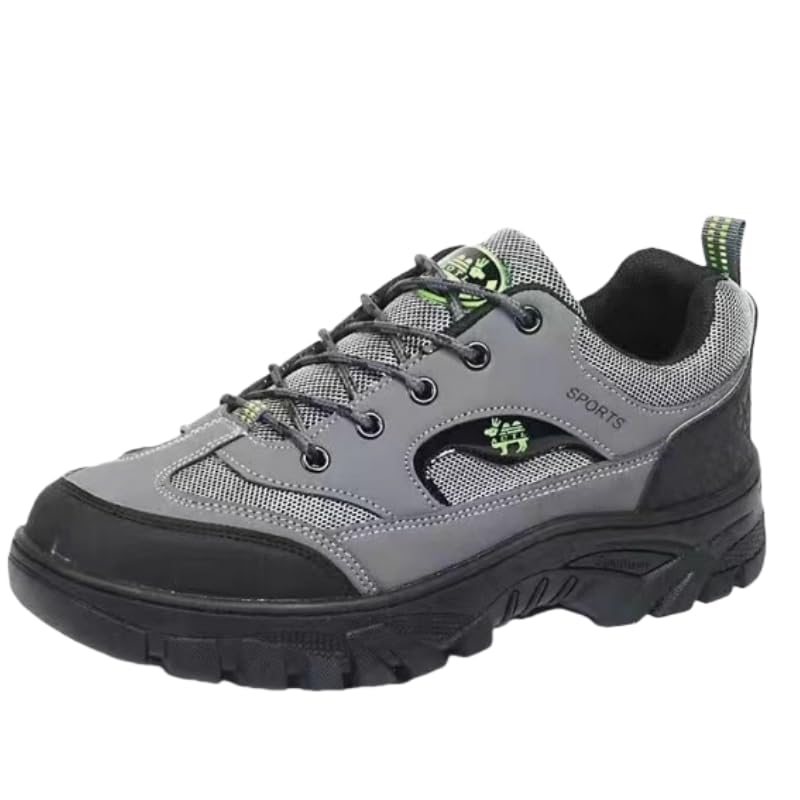 Waterproof Low Top Hiking Sneakers for Men- Mountaineering Boots Ideal for Outdoor Trekking, Walking, and Running