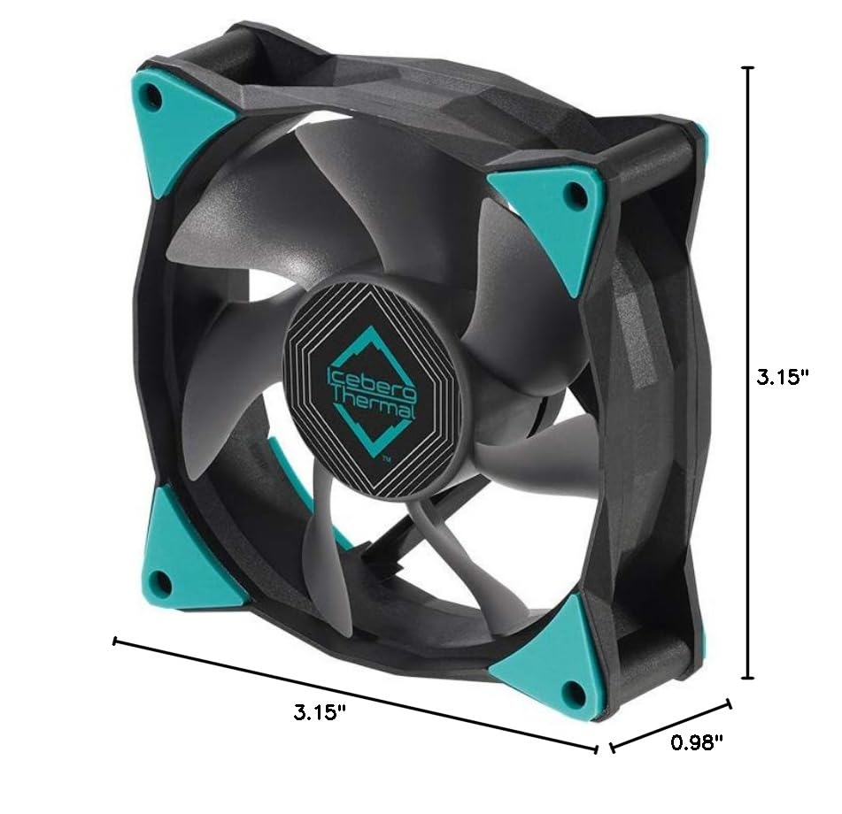 Image of Iceberg Thermal IceGALE Xtra 80mm PWM High Performance Case(Black)