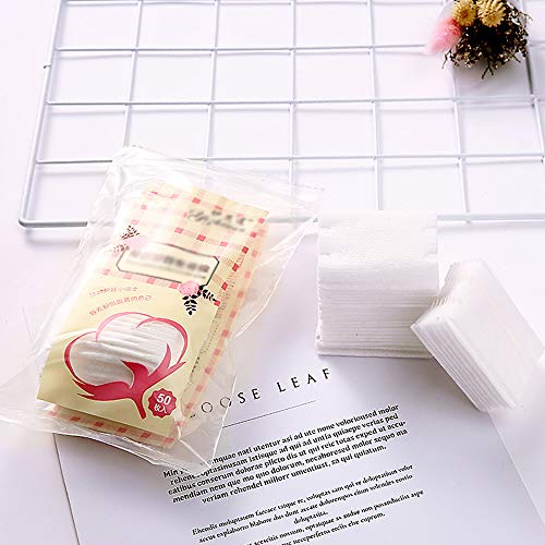 500 Stück Make-up Wattepads Kosmetik Gesicht Drei Schichten Quadratische Entferner Reinigungspads für Gesichtshaut… – Bild 6