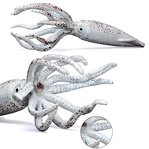 Gemini & Genius Squid Toys- Marine Animals Ocean World Toys- 6 Inches Length-Sea Animals Action Figure Toy For Kid #TOP5