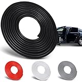 True Line Automotive 16 Ft Car Door Edge Guards - Ultra-Durable Car Door Bumper Guards - Easy to Install Door Edge Guard, Flexible Door Guards for Cars, Universal Fit