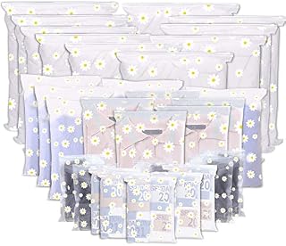 30 Pcs Frosted Resealable Bag Plastic Zip Lock Storage Bags Seal Clothes Bags Travel Space Saver Storage Waterproof Luggage Organizer Pouch for Clothes Garment School Trip