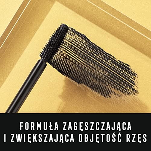 Max Factor False lash Effect tusz do rzęs zwiększający objętość, formuła wzbogacona o prowitaminę B5, intensywny kolor, 006 - Deep Raven Black