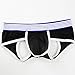 OutTop Mens Jockstrap, Mens Sexy Gay Underwear Black
