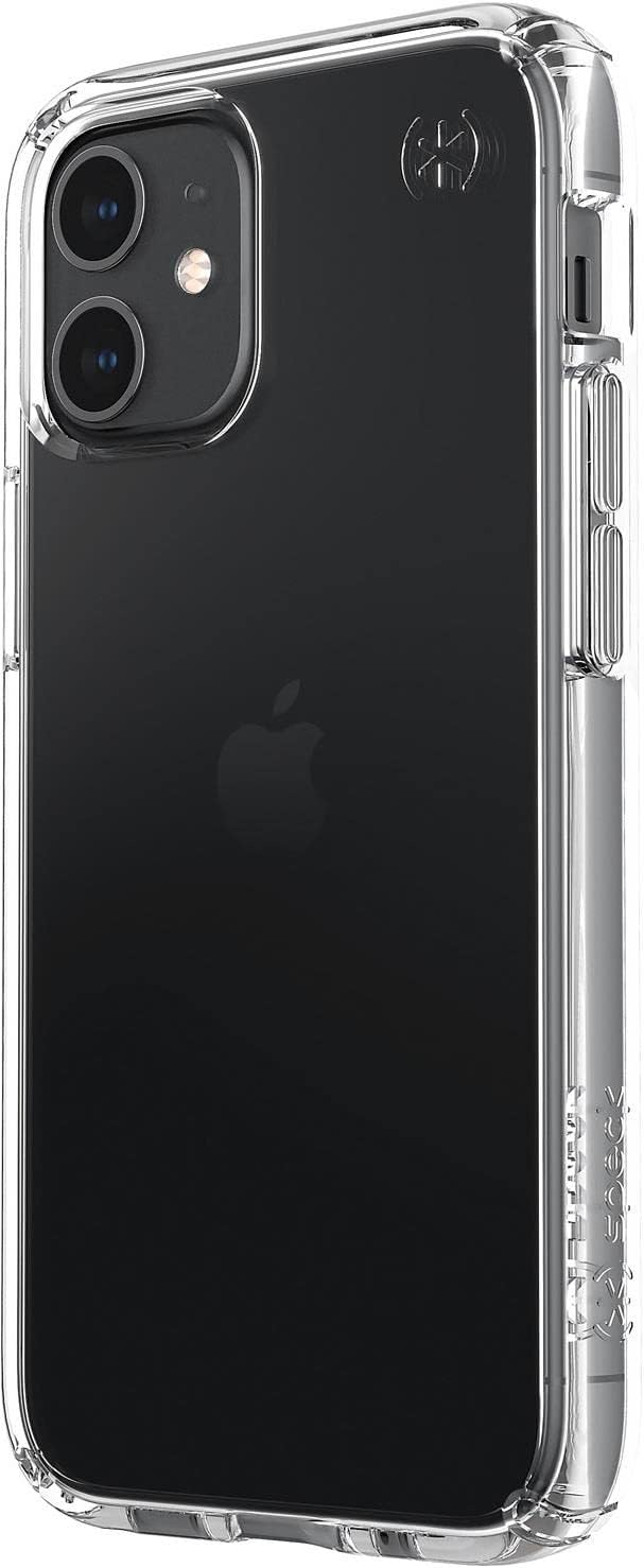 Speck Products Presidio Perfect-Clear iPhone 12 Mini Case, Clear/Clear