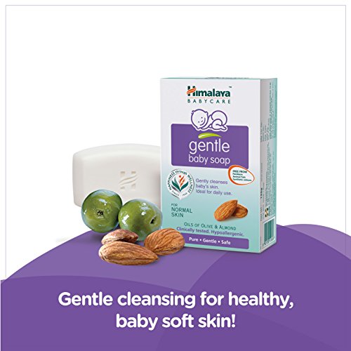 Image of Himalaya Baby Shampoo (400 ml), Gentle Bath (400ml) and Gentle Soap Value Pack, 4 * 75g Combo