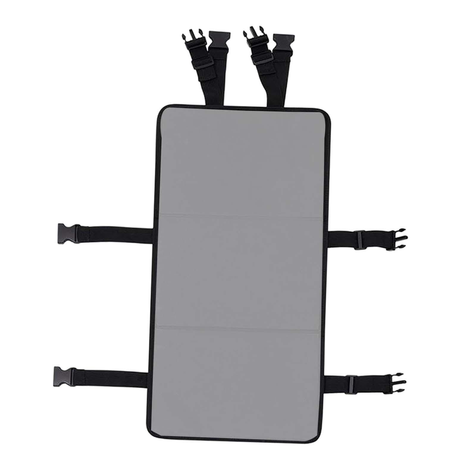 perfk Couverture d'échelle de Lit Superposé pour Enfants, Protection d'échelle Gris, Empêche Grimper, Coussin d'échelle avec Boucles de Sécurité, Coussinets d'échelle pour Lit Superposé Pliable