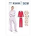 KWIK-SEW PATTERNS K3553OSZ Pajamas Sewing Pattern, Size XS-S-M-L-XL