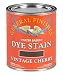 General Finishes Water Based Dye, 1 Quart, Vintage Cherry