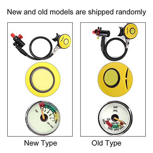 Zuurstoftankklep, constante drukfunctie Veiligheidsbescherming Nauwkeurige duikklep Lichtgevende functie voor duikuitrusting - Image 3