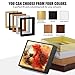 B.B.F MAKE Canvas Floater Frame, Champagne Gold Wood Picture Frame for 0.75