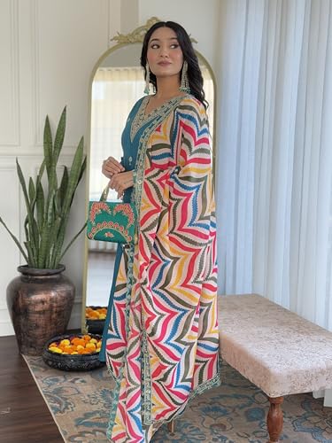 Image of Naixa Women's Viscose Embroidered Straight Kurta with Pant and Dupatta Sets (NX-467)