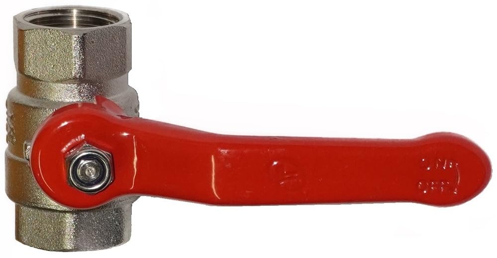 Einschraub-Kugelhähne, 2-teilig voller Durchgang kurze Bauform PN25 (3", Durchgang 2x IG)