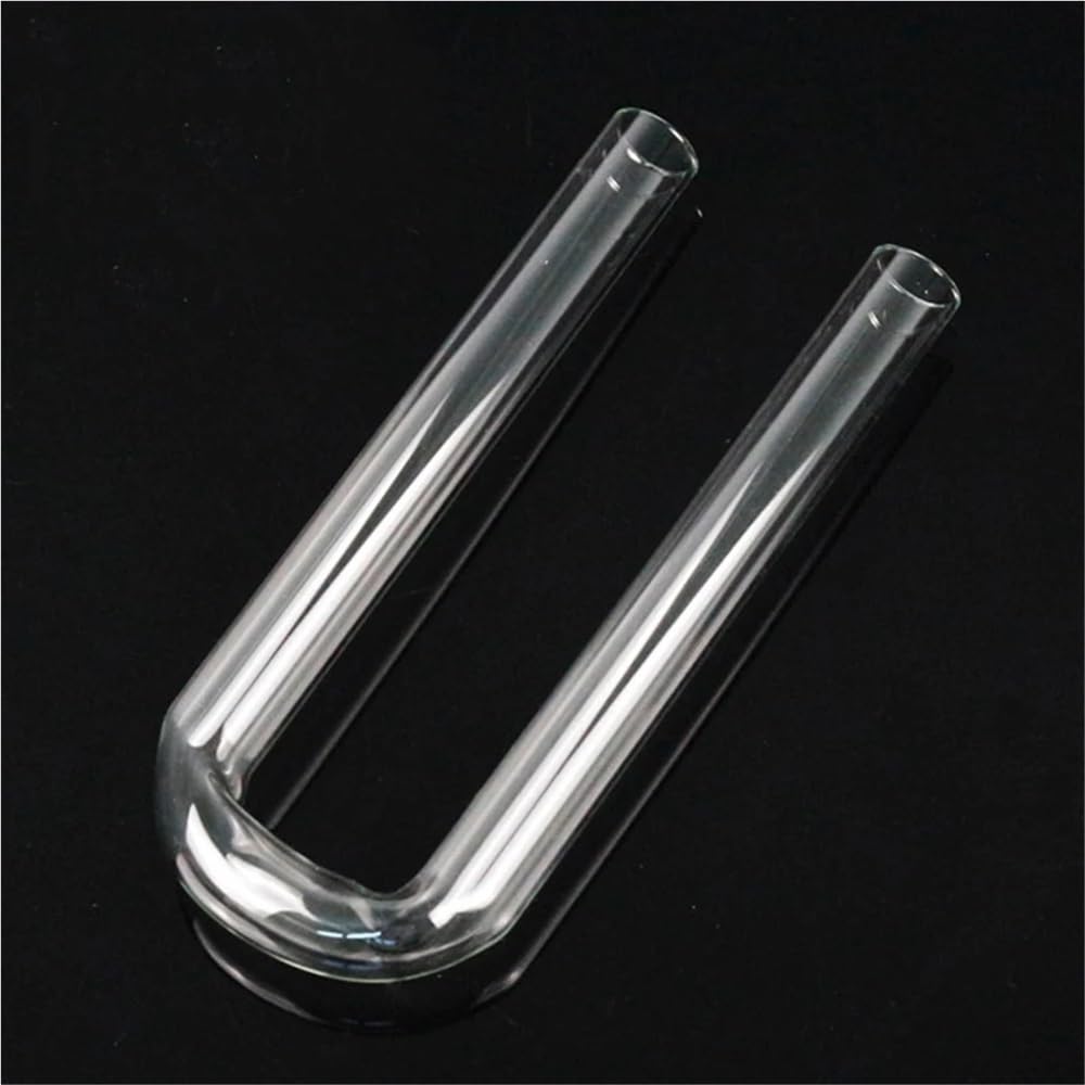 Conector acrílico transparente. Conectores en forma de U for tubo aire acuario, tubos acrílicos transparentes for suministro agua, for bricolaje doméstico (2 unidades)