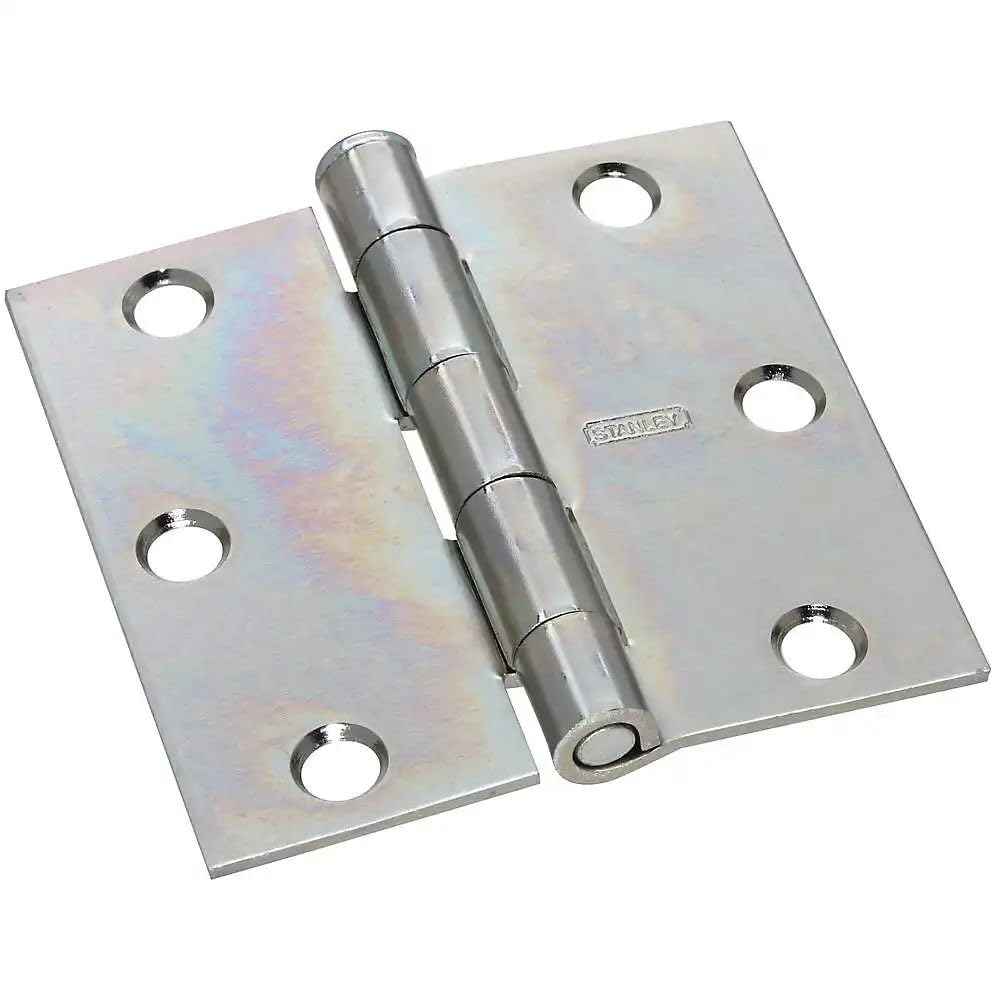 Charnière de porte en zinc large 7,6 cm contre le jeu mécanique