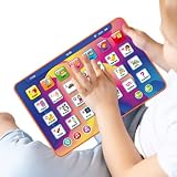 Lern-Tablet,Buchstaben Lernspielzeug Mit Musik - Educations Tablet Spielzeug,Für Vorschulkinder...