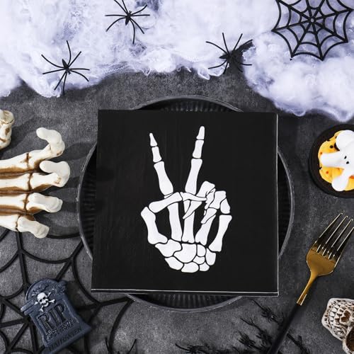 Servilletas de papel desechables para fiesta infantil de Halloween 3