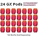 Gatorade unisex adult Gatorade GX Pods, Strawberry Raspberry 4 Count (Pack of 6)