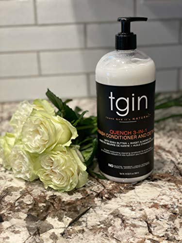 Tgin Quench 3-In-1 Co-Wash Conditioner And Detangler - 32Oz Jumbo For Natural Hair - Protective Styles - Curls - Kinks - Waves - Low Porosity Hair #TOP4
