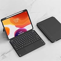 Vista 1 de iPad Air Air2 iPad 5ª 6ª generación 9.7 pulgadas iPad 5 iPad 6 Funda con teclado Touchpad horizontal/vertical Soporte magnético desmontable BT