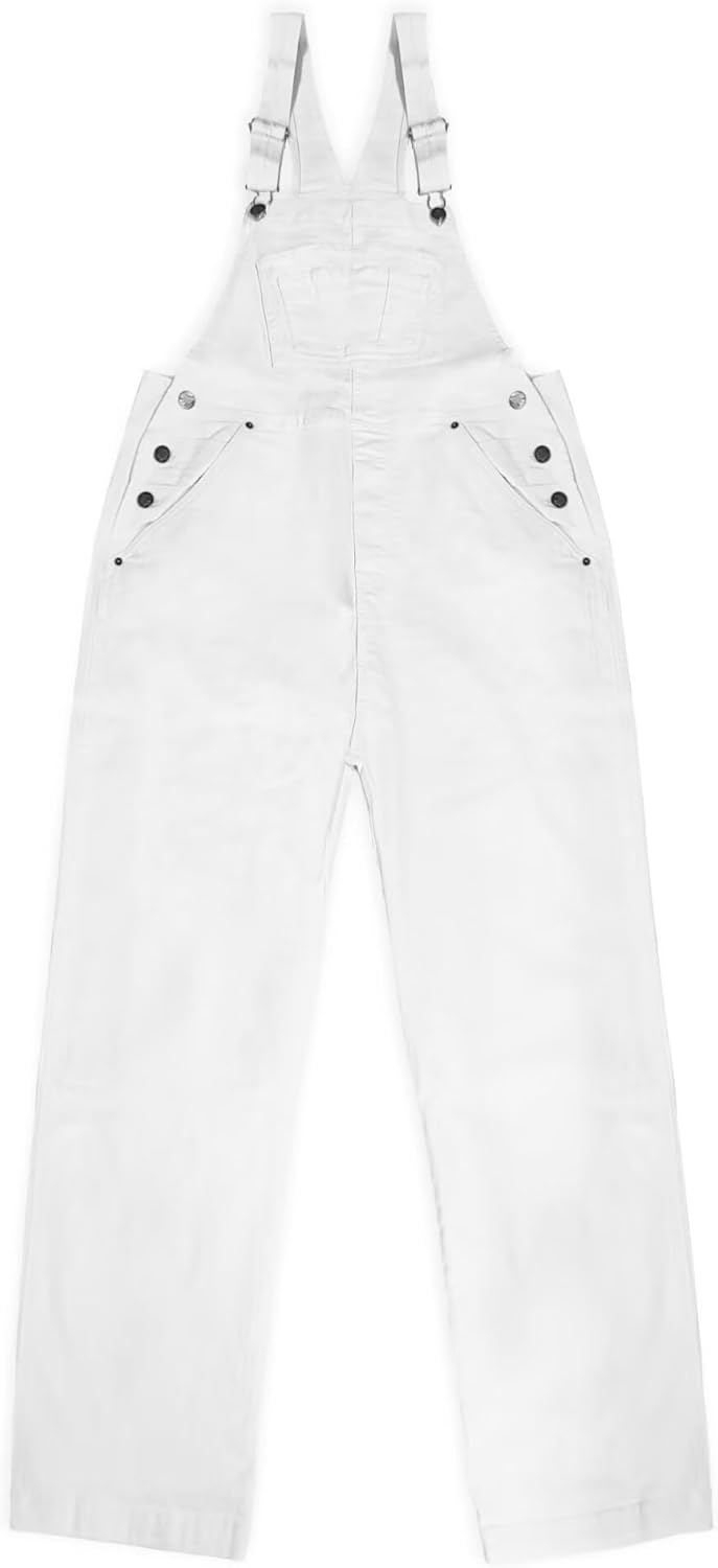 Hybrid & Company Womens Super Comfy Stretch Denim jumpsuit Pants Overalls - Image 3