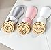 Custom Wax Seal Stamp Kit with Sealing Wax-1" Die with Wedding Rings/Names/Date