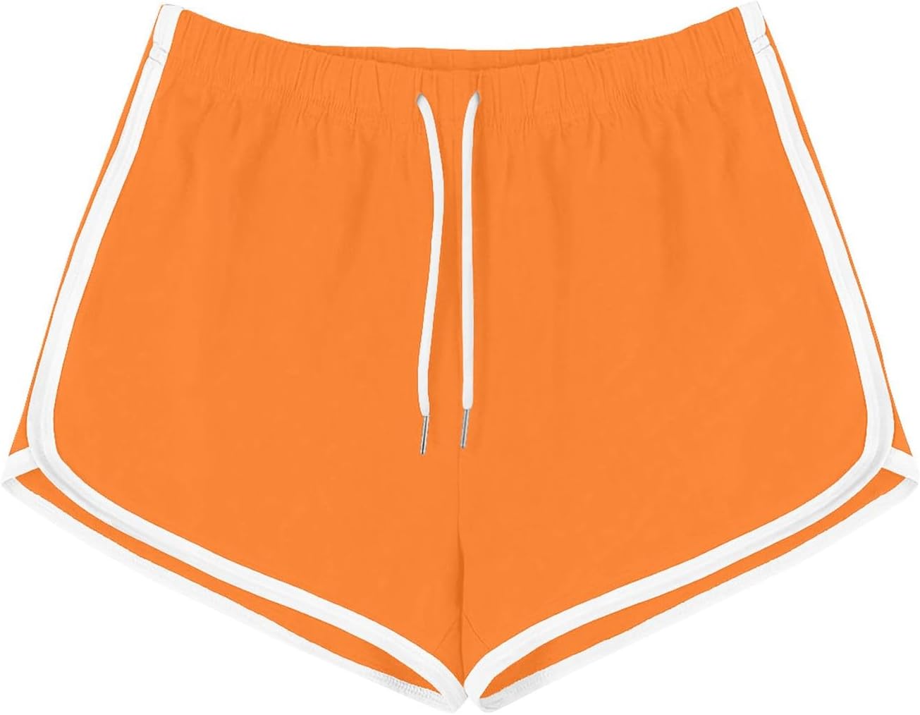 Athletic Shorts for Women Wide Leg Dolphin Hem Drawstring Elastic Waist Casual Summer Running Gym Workout Yoga Shorts