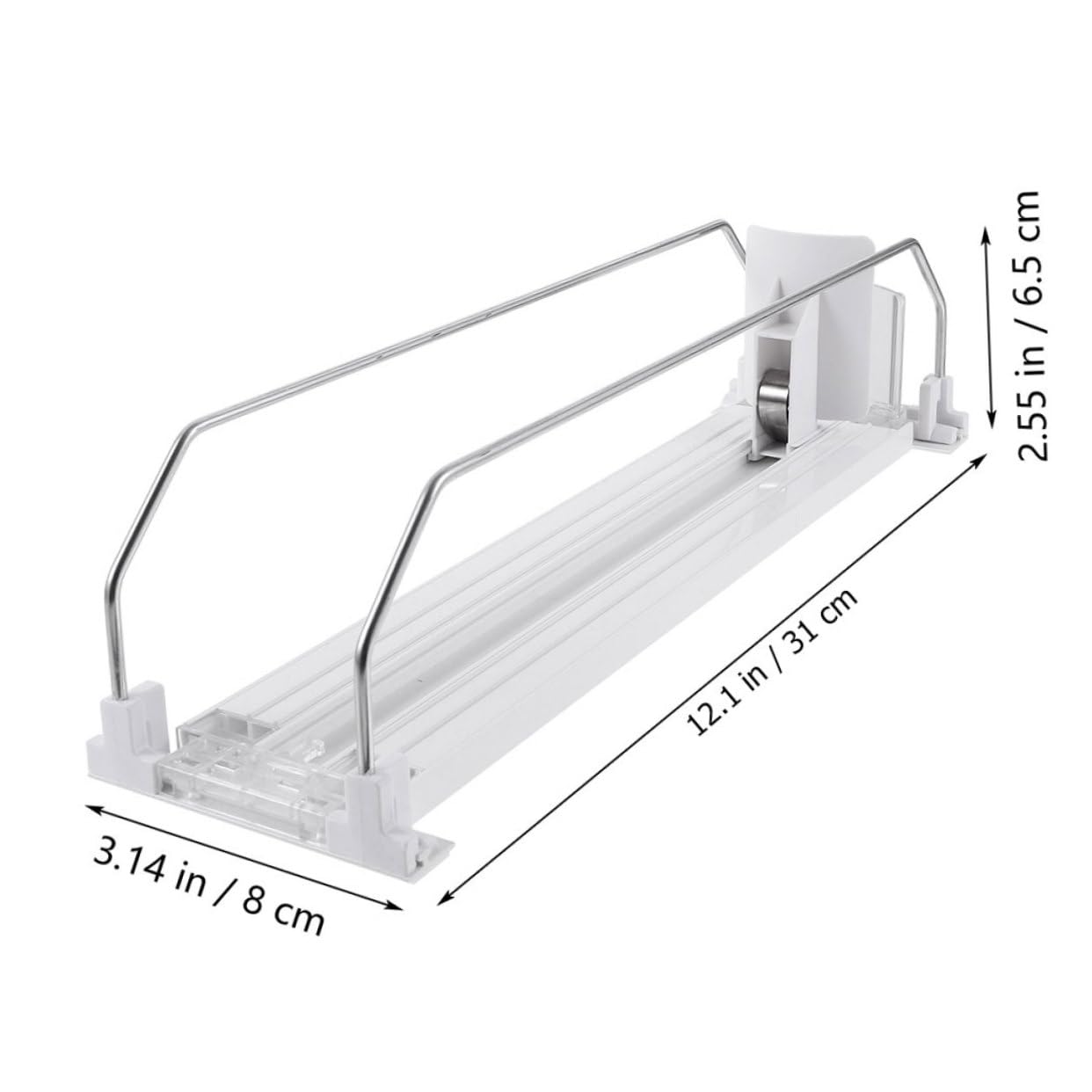 STOBAZA Drink Pusher Organizer for Supermarkets Home Automatic Beverage Dispenser with Simple Design Efficient Drink Storage for Fridge