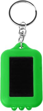 Solar LED Keychain Torch Portable Solar LED Keyring Jewelry For Quick Access Lighting In Any Situation Keychain Light