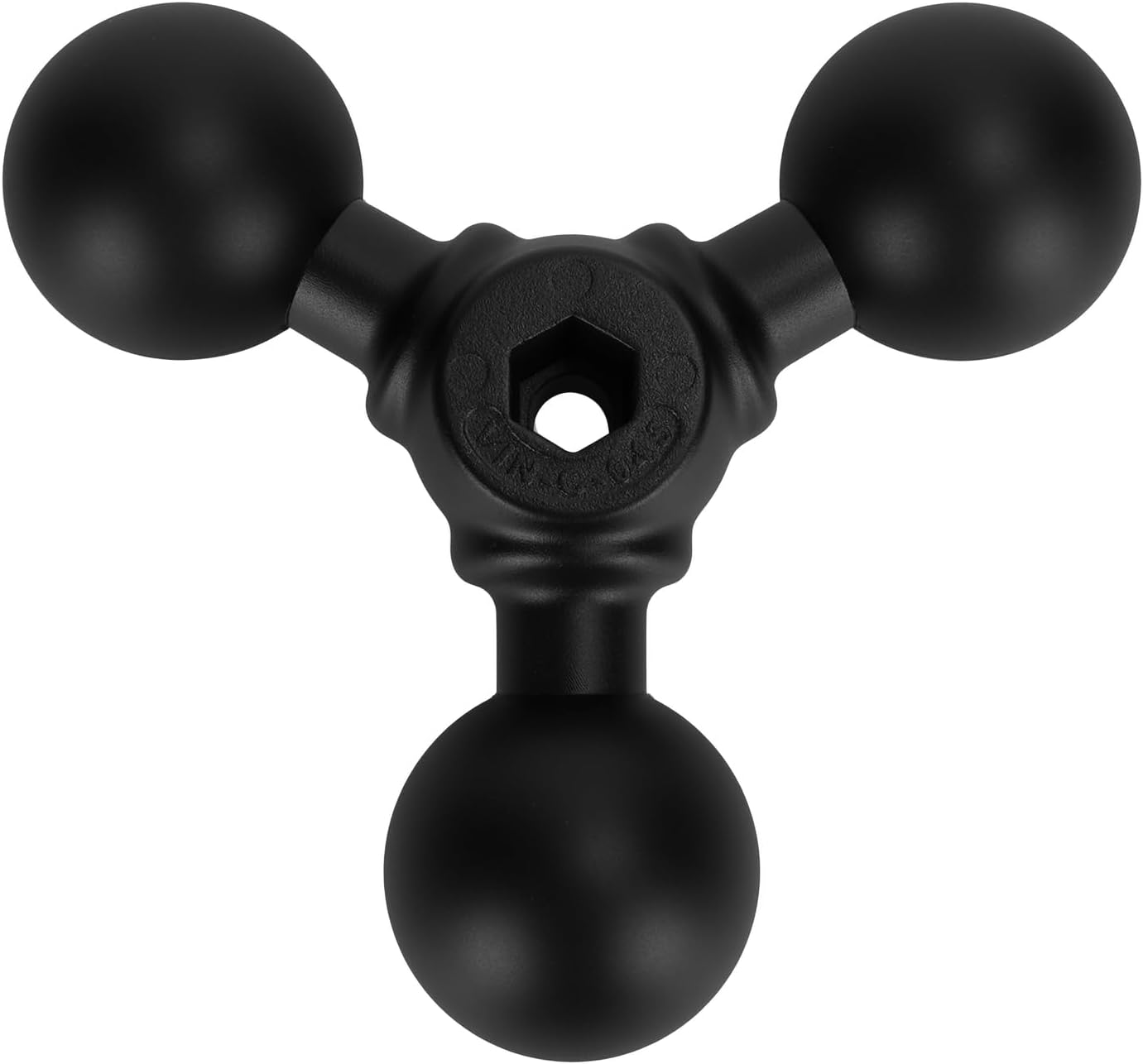 Double 1.5" Ball Base with T-Bolt,Suitable for Kayak Track