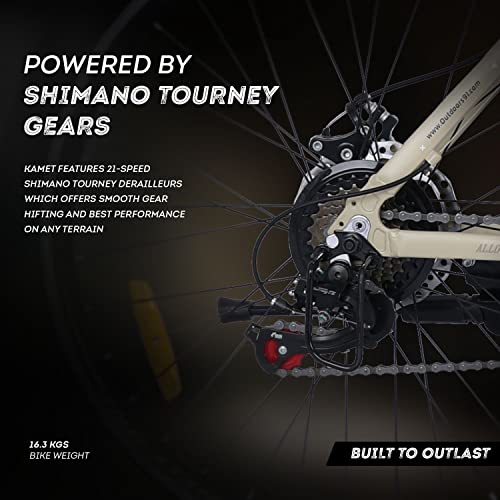 NINETY ONE MTB Cycle Series (KAMET Sand Black, 21 Speed