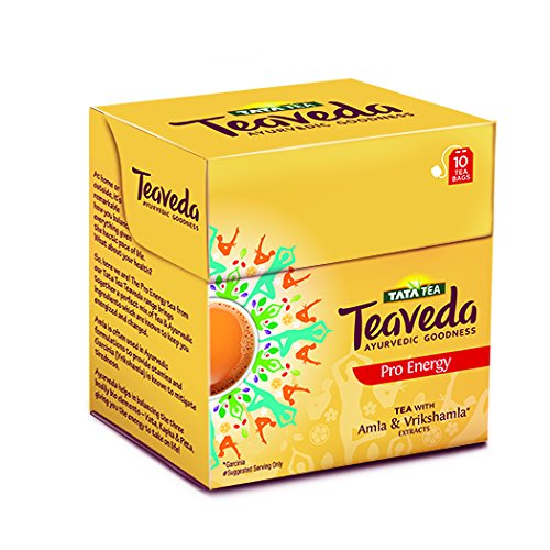 Tata Tea Teaveda Pro Energy, 10 Tea Bags : Amazon.in: Grocery & Gourmet ...