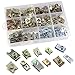 imatenn Auto Metall Undertray Fender Clips, 150 Stück Universal Speed Fasteners U-Muttern, selbstfädelndes Spire Clip Hole Car Body Bumper Guard Plate Befestigungsschrauben U-Type Fastener Nieten