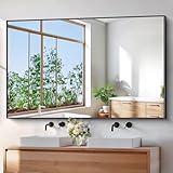 BONEWEI Bathroom Mirror,60x36...