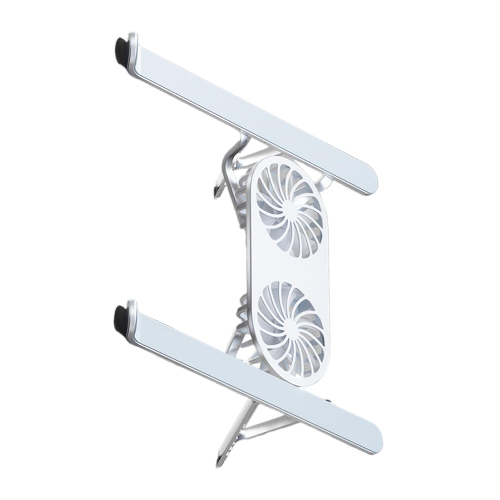Supporto per computer portatile regolabile in alluminio con ventola di raffreddamento per notebook da 13-21 pollici raffreddamento efficace dissipazione del calore