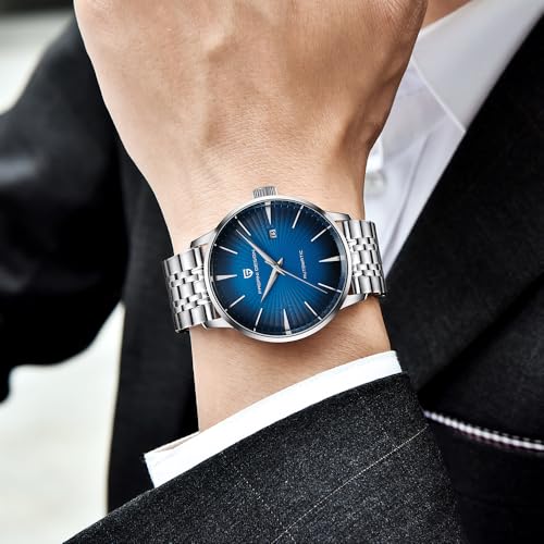 Image of TYBERLEY Pagani Design PD2770 Fashion Men's Automatic Mechanical Watch Stainless Steel Waterproof Leather Strap Simple Business Sport Wristwatches