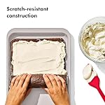 OXO Good Grips Non-Stick Pro Ceramic Coated Metal Bakeware Jelly Roll Pan – Biscuit - Image 5