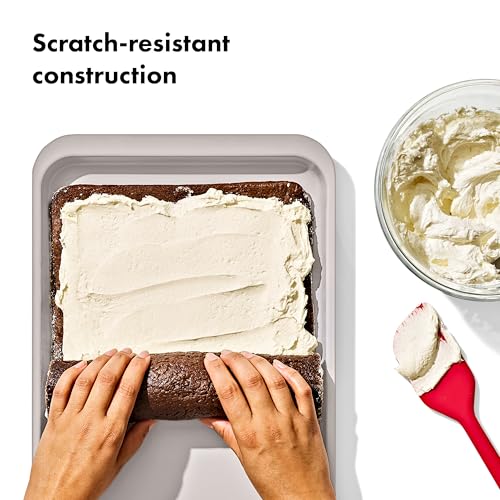 Image of OXO Good Grips Non-Stick Pro Ceramic Coated Metal Bakeware Jelly Roll Pan - Biscuit