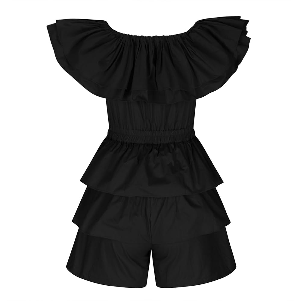 Amazon.com: HGps8w Off the Shoulder Rompers for Women Dressy