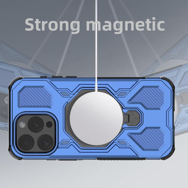 Coque iPhone 15 Pro Max avec support béquille pour appels vidéo mains libres - 3