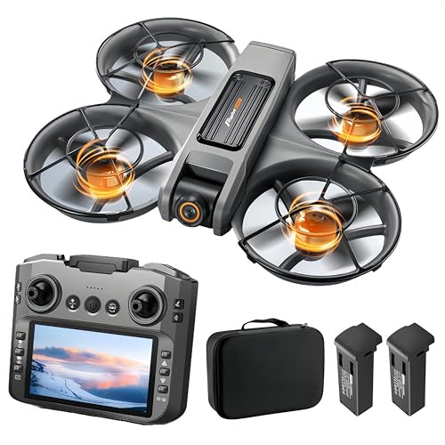 Drone With Large Screen Remote