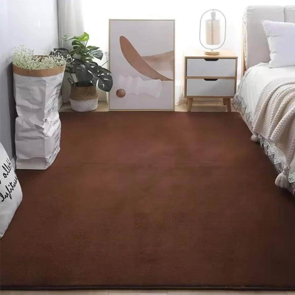 Tapis de sol en velours doux épais 160x230 cm pour décoration de salon moderne