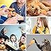 RAFIYU mini hände Fingerpuppen，14 Stück kleine Hände，tiny Hands，Hände Fingerpuppe Set, Gummi Fingerpuppen，Linke und Rechte Hand，Finger Puppets Streichspielzeug für Haustier，Katzen, Kinder，Spiele Party