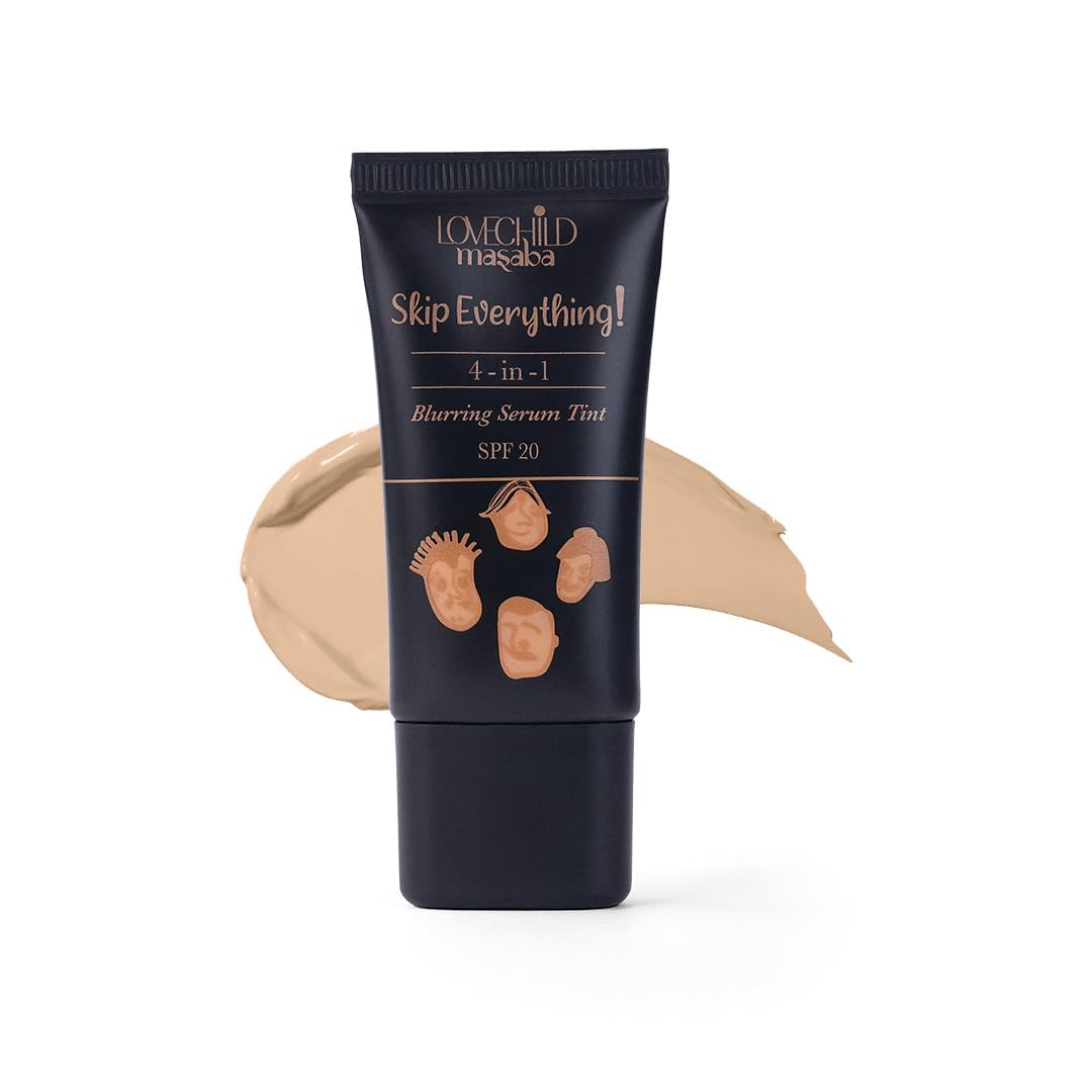 Full Sheer Skip Everything Serum Skin Tint Spf20 Liquid Foundation For All Skin Type Primer Moisturizer Sunscreen Foundation