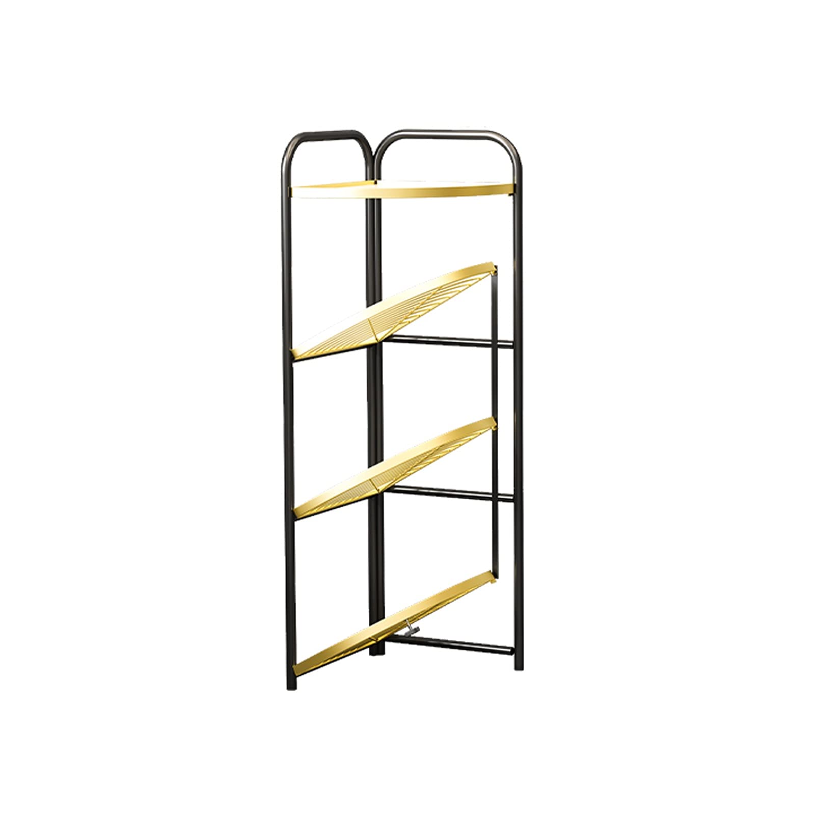 TOMYEUS Shower Caddy Bathroom Shelf Bathroom Shelf 4 Tier Shelving Metal Storage Rack Shelves for Laundry Bathroom Kitchen